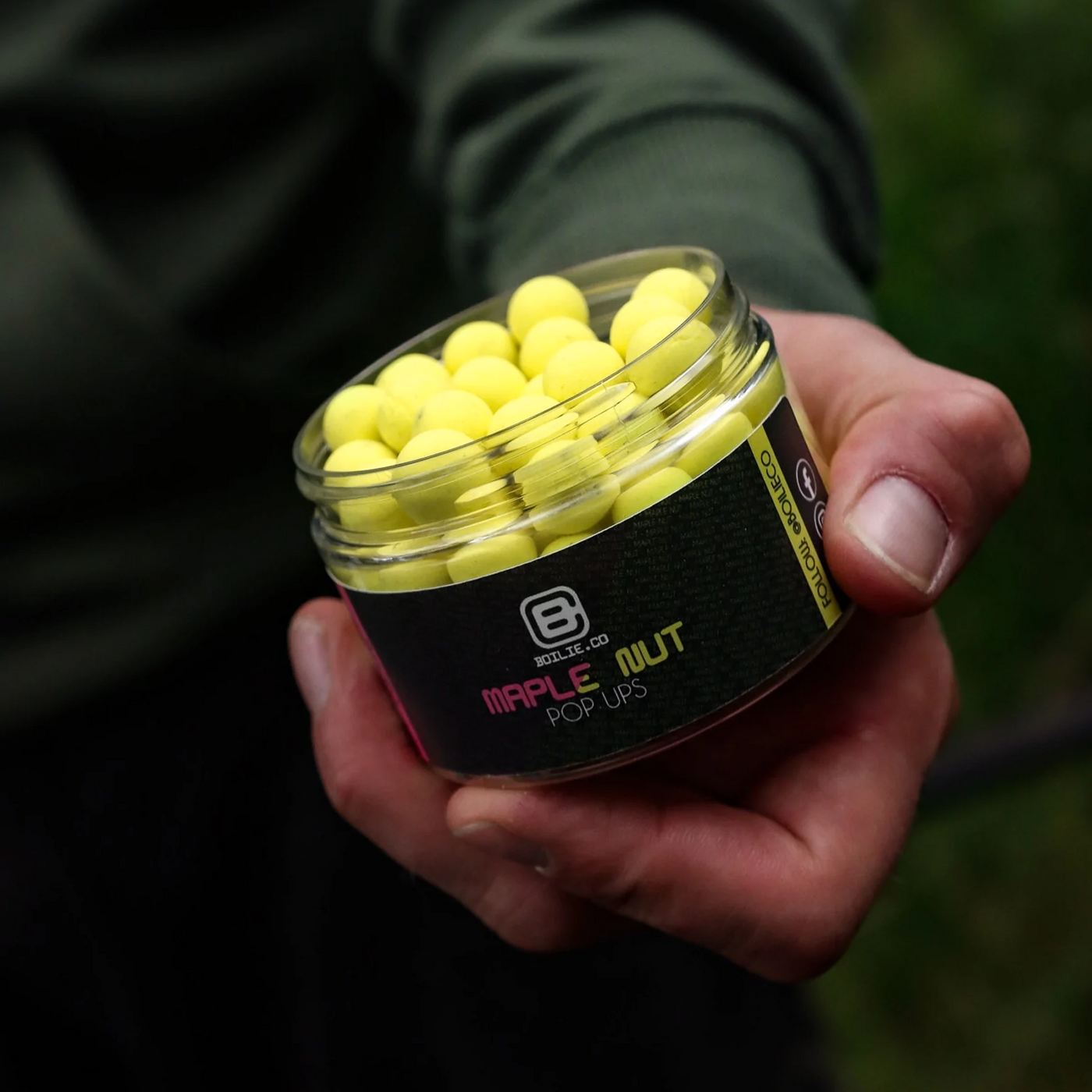 Maple Nut Pop Ups - Yellow Fluoro